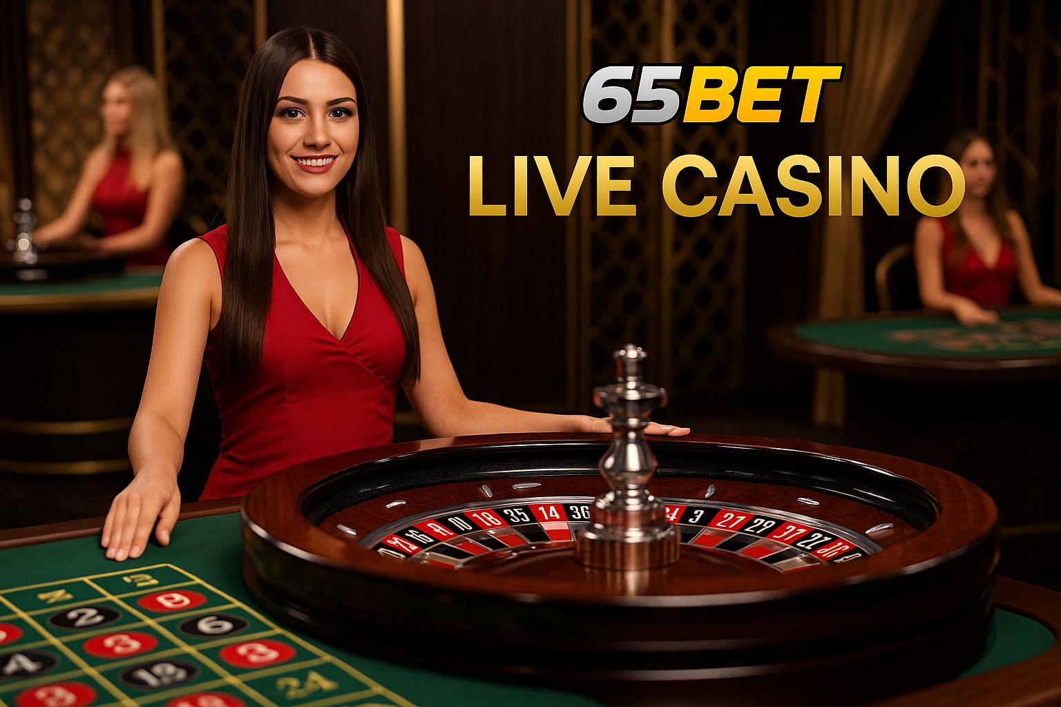 O 65BET Live Casino lança promoções regularmente